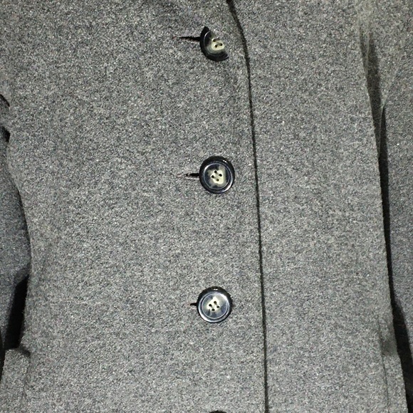 Vintage JONES NEW YORK Wool Over Coat - Picture 4 of 16
